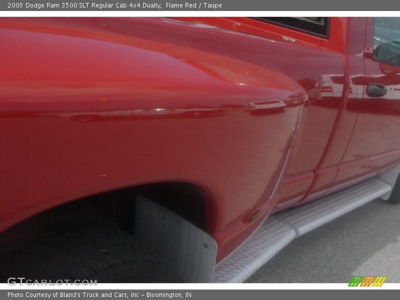 Flame Red / Taupe 2005 Dodge Ram 3500 SLT Regular Cab 4x4 Dually