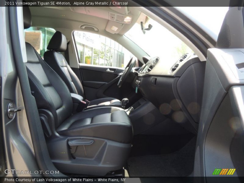 Alpine Gray Metallic / Charcoal 2011 Volkswagen Tiguan SE 4Motion