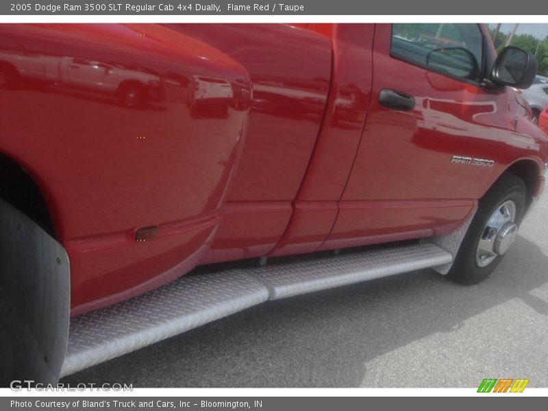 Flame Red / Taupe 2005 Dodge Ram 3500 SLT Regular Cab 4x4 Dually