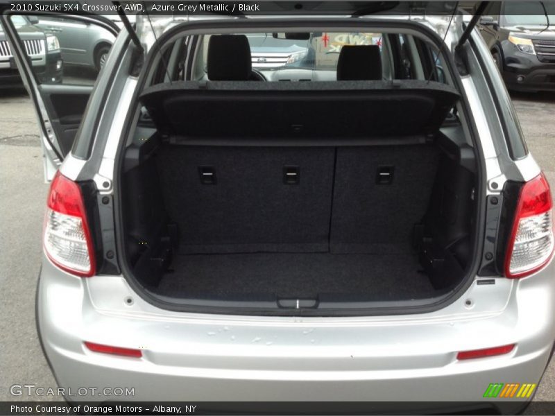 Azure Grey Metallic / Black 2010 Suzuki SX4 Crossover AWD