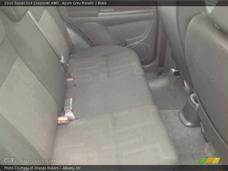 Azure Grey Metallic / Black 2010 Suzuki SX4 Crossover AWD