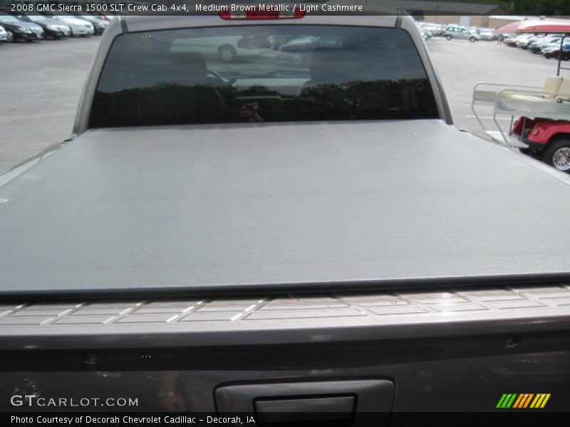 Medium Brown Metallic / Light Cashmere 2008 GMC Sierra 1500 SLT Crew Cab 4x4