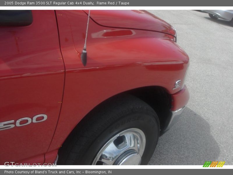 Flame Red / Taupe 2005 Dodge Ram 3500 SLT Regular Cab 4x4 Dually