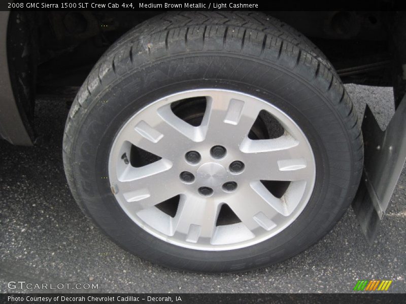 Medium Brown Metallic / Light Cashmere 2008 GMC Sierra 1500 SLT Crew Cab 4x4