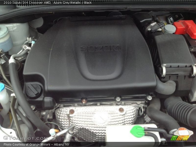 Azure Grey Metallic / Black 2010 Suzuki SX4 Crossover AWD