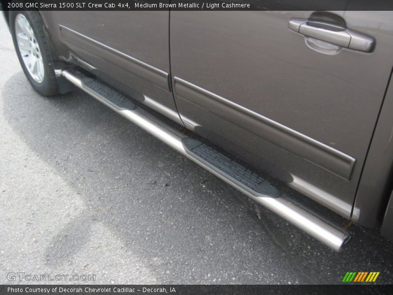 Medium Brown Metallic / Light Cashmere 2008 GMC Sierra 1500 SLT Crew Cab 4x4