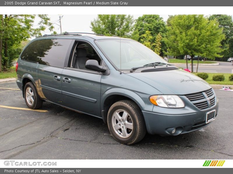 Magnesium Pearl / Medium Slate Gray 2005 Dodge Grand Caravan SXT