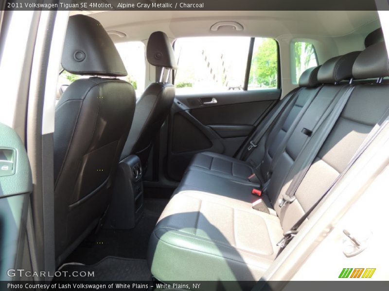 Alpine Gray Metallic / Charcoal 2011 Volkswagen Tiguan SE 4Motion