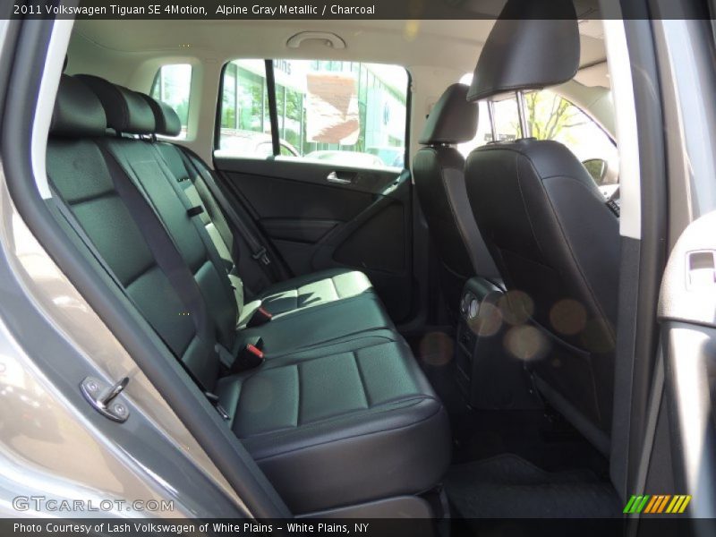 Alpine Gray Metallic / Charcoal 2011 Volkswagen Tiguan SE 4Motion