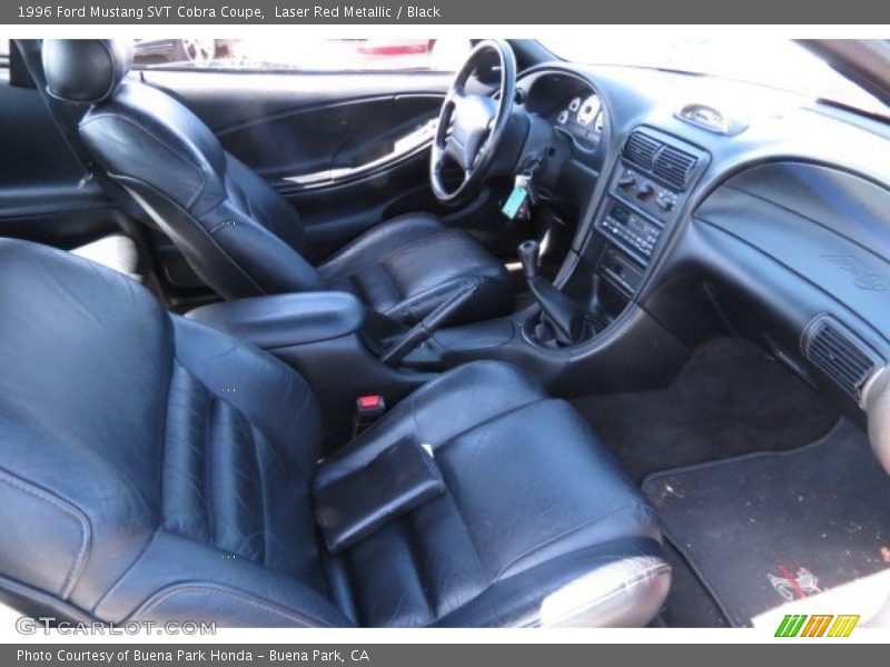  1996 Mustang SVT Cobra Coupe Black Interior