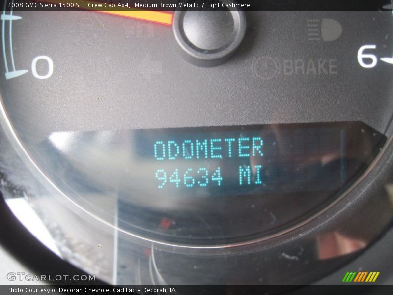 Medium Brown Metallic / Light Cashmere 2008 GMC Sierra 1500 SLT Crew Cab 4x4