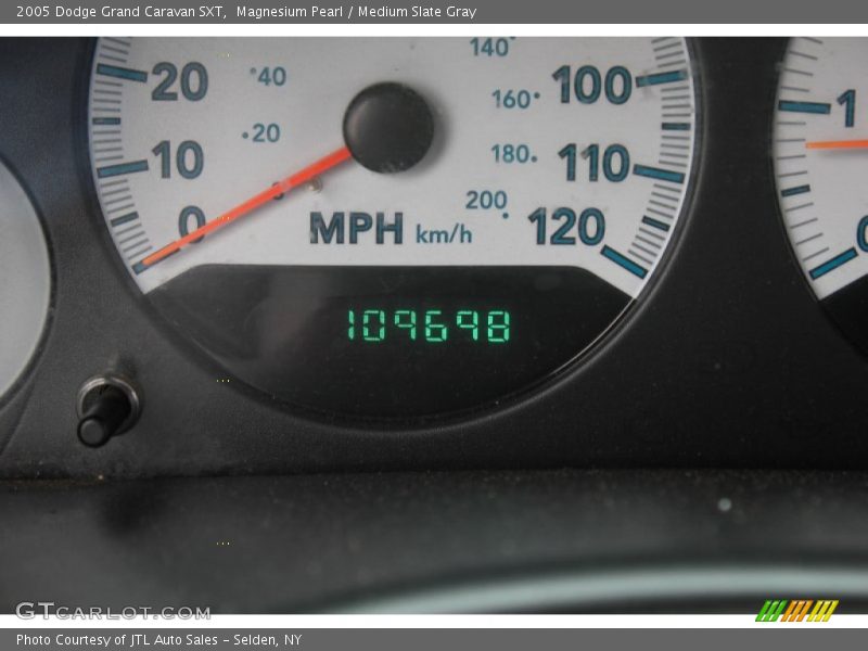 Magnesium Pearl / Medium Slate Gray 2005 Dodge Grand Caravan SXT