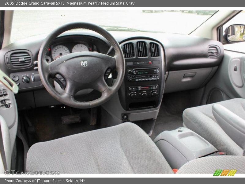 Magnesium Pearl / Medium Slate Gray 2005 Dodge Grand Caravan SXT