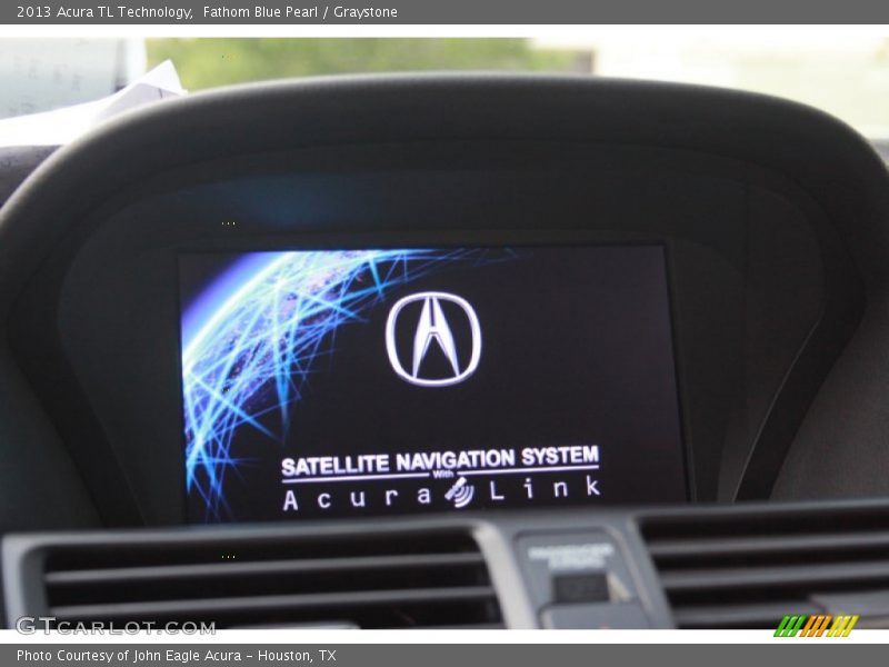 Fathom Blue Pearl / Graystone 2013 Acura TL Technology