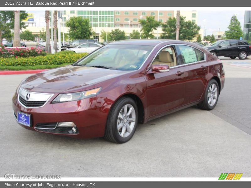 Basque Red Pearl II / Parchment 2013 Acura TL