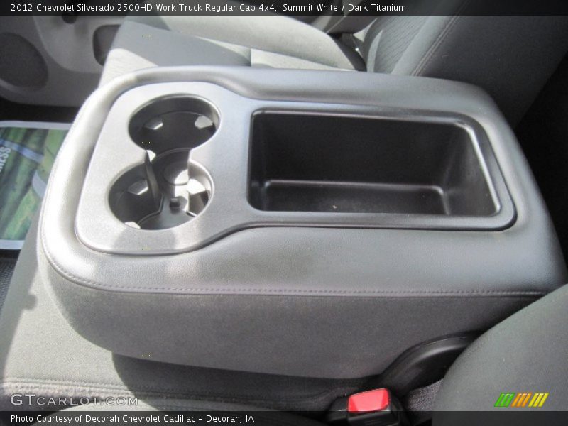 Summit White / Dark Titanium 2012 Chevrolet Silverado 2500HD Work Truck Regular Cab 4x4