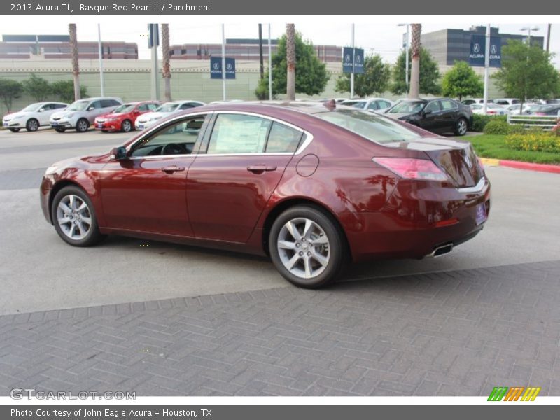 Basque Red Pearl II / Parchment 2013 Acura TL