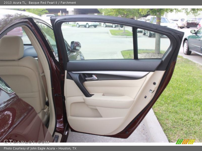 Basque Red Pearl II / Parchment 2013 Acura TL