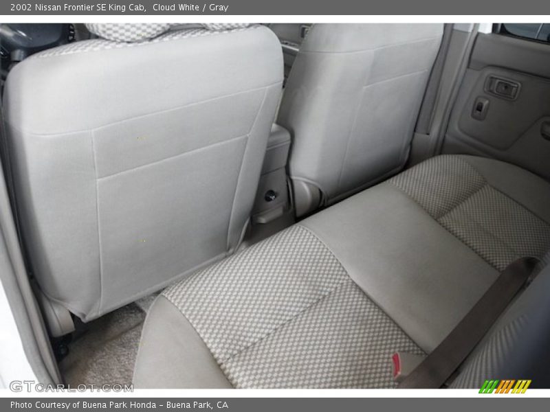 Rear Seat of 2002 Frontier SE King Cab