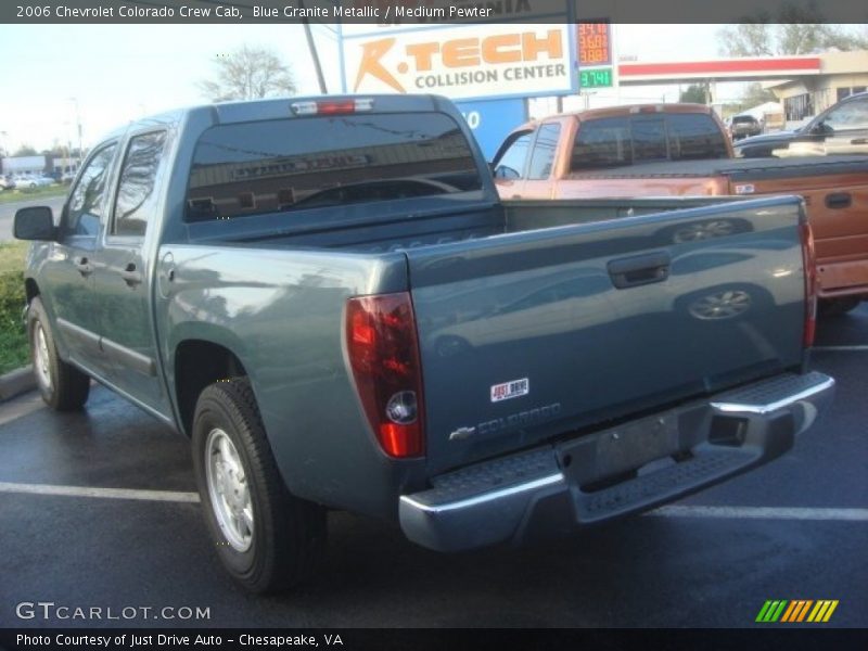 Blue Granite Metallic / Medium Pewter 2006 Chevrolet Colorado Crew Cab