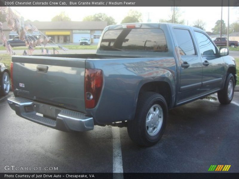 Blue Granite Metallic / Medium Pewter 2006 Chevrolet Colorado Crew Cab