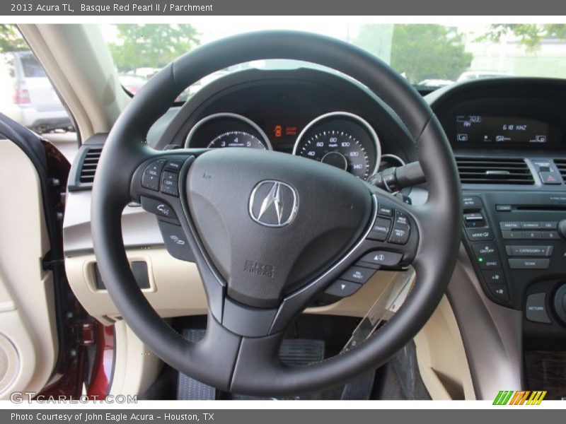 Basque Red Pearl II / Parchment 2013 Acura TL