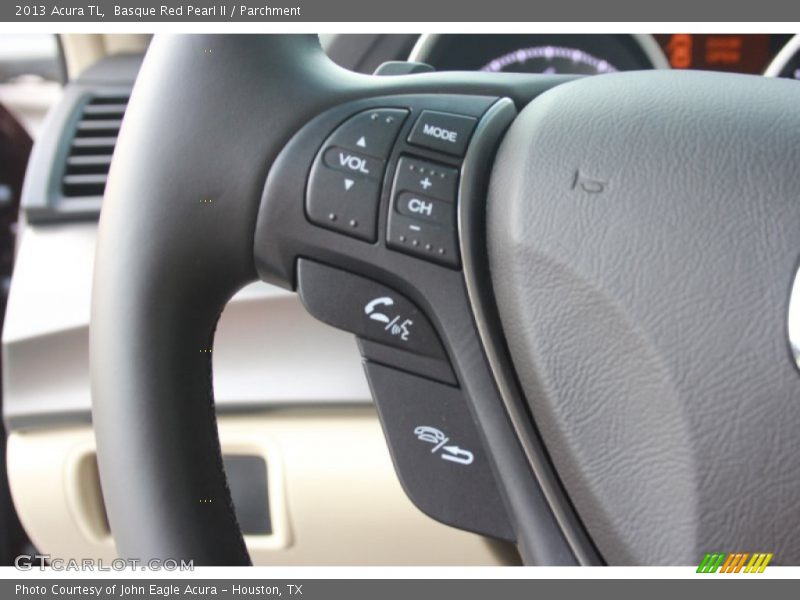 Basque Red Pearl II / Parchment 2013 Acura TL