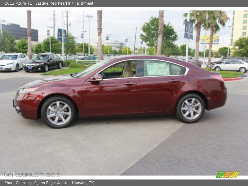 Basque Red Pearl II / Parchment 2013 Acura TL
