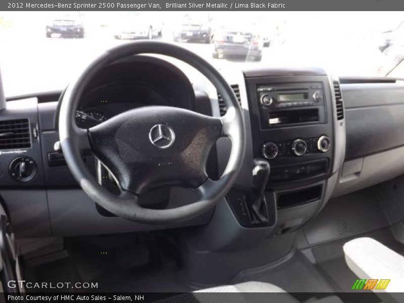 Dashboard of 2012 Sprinter 2500 Passenger Van