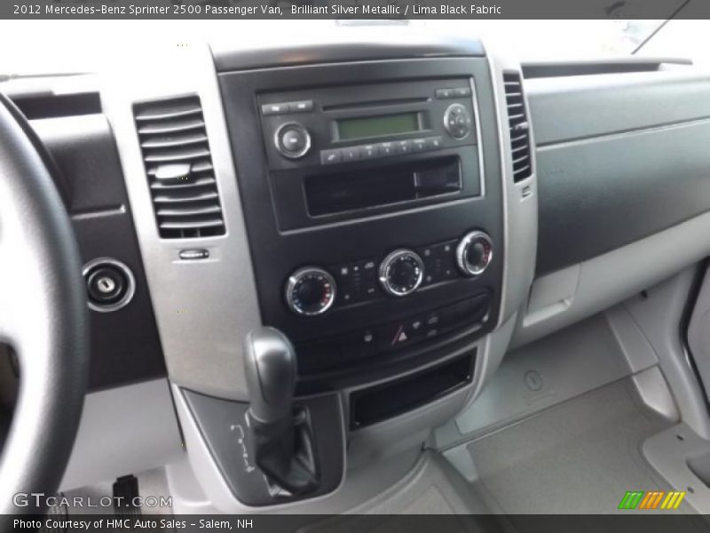 Controls of 2012 Sprinter 2500 Passenger Van