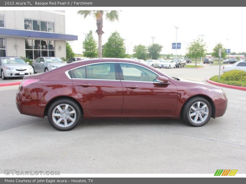 Basque Red Pearl II / Parchment 2013 Acura TL