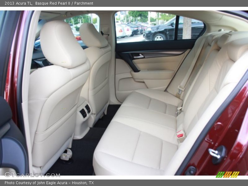 Basque Red Pearl II / Parchment 2013 Acura TL