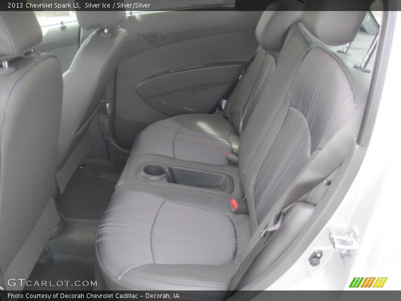 Silver Ice / Silver/Silver 2013 Chevrolet Spark LS