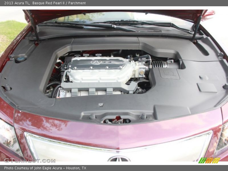 Basque Red Pearl II / Parchment 2013 Acura TL
