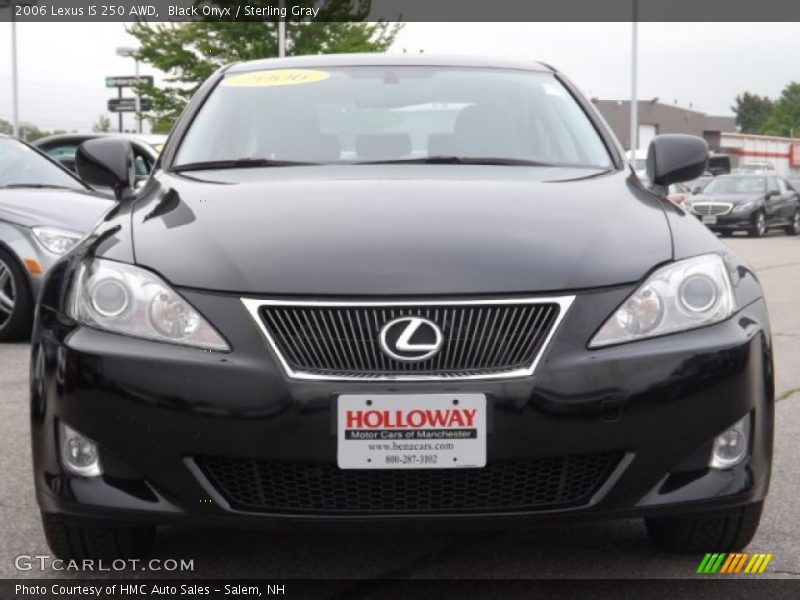 Black Onyx / Sterling Gray 2006 Lexus IS 250 AWD