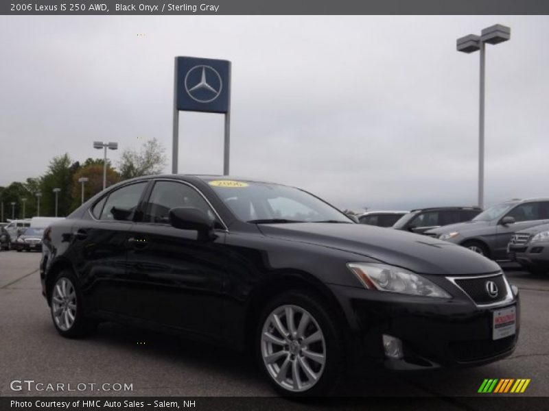 Black Onyx / Sterling Gray 2006 Lexus IS 250 AWD