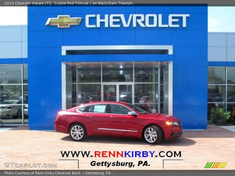 Crystal Red Tintcoat / Jet Black/Dark Titanium 2014 Chevrolet Impala LTZ