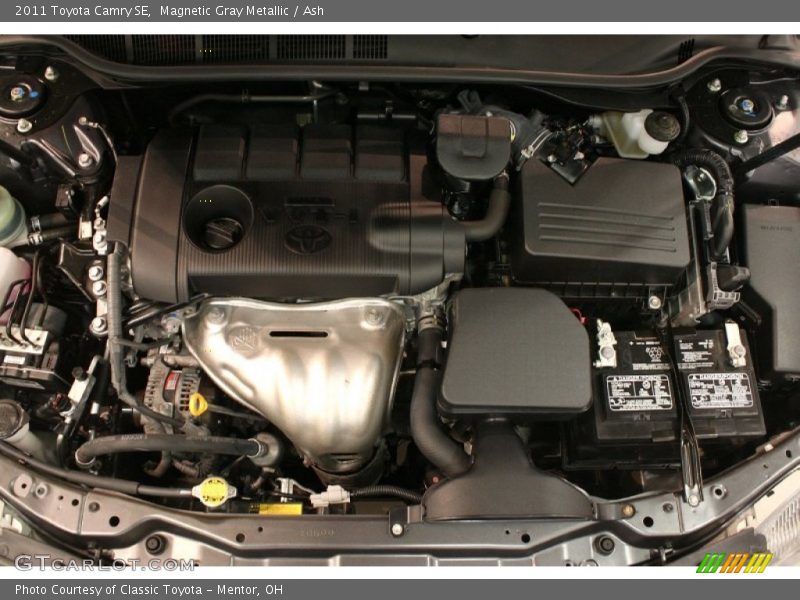 Magnetic Gray Metallic / Ash 2011 Toyota Camry SE