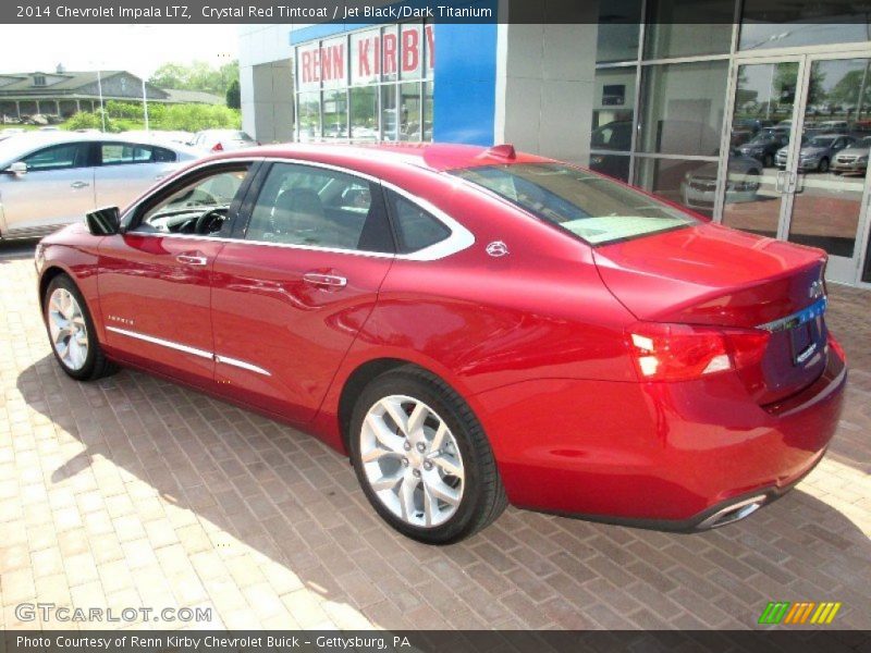 Crystal Red Tintcoat / Jet Black/Dark Titanium 2014 Chevrolet Impala LTZ
