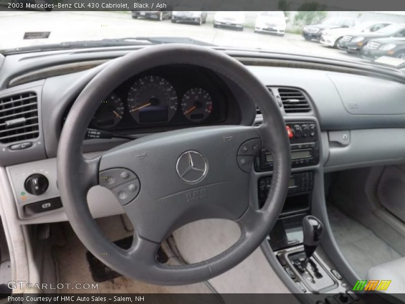 Black / Ash 2003 Mercedes-Benz CLK 430 Cabriolet