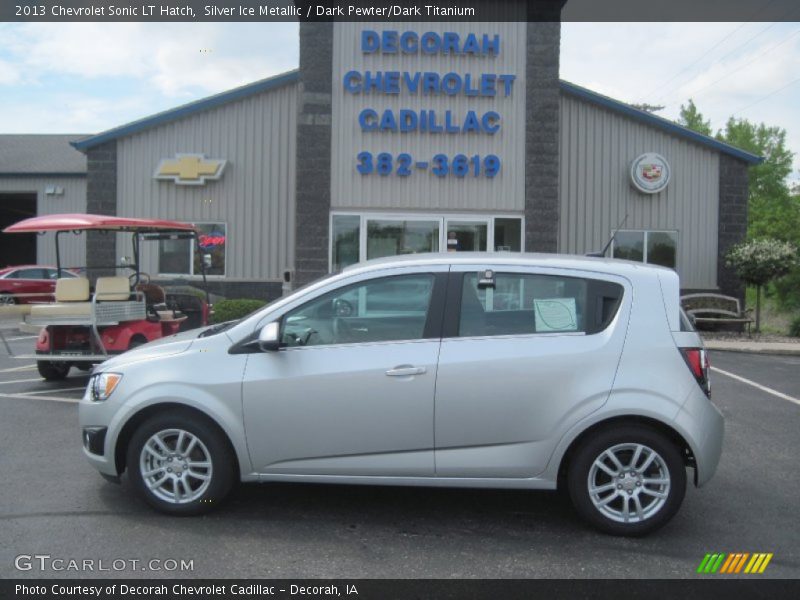 Silver Ice Metallic / Dark Pewter/Dark Titanium 2013 Chevrolet Sonic LT Hatch