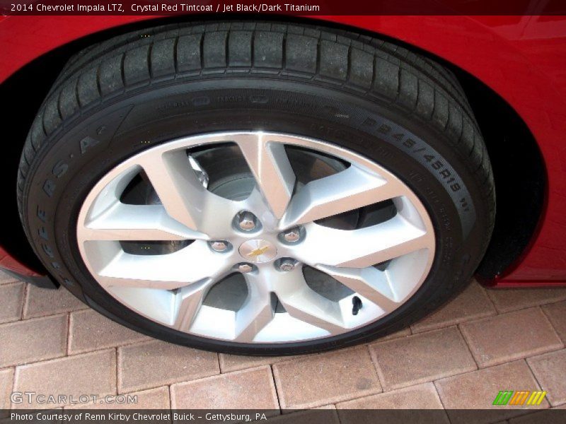 Crystal Red Tintcoat / Jet Black/Dark Titanium 2014 Chevrolet Impala LTZ