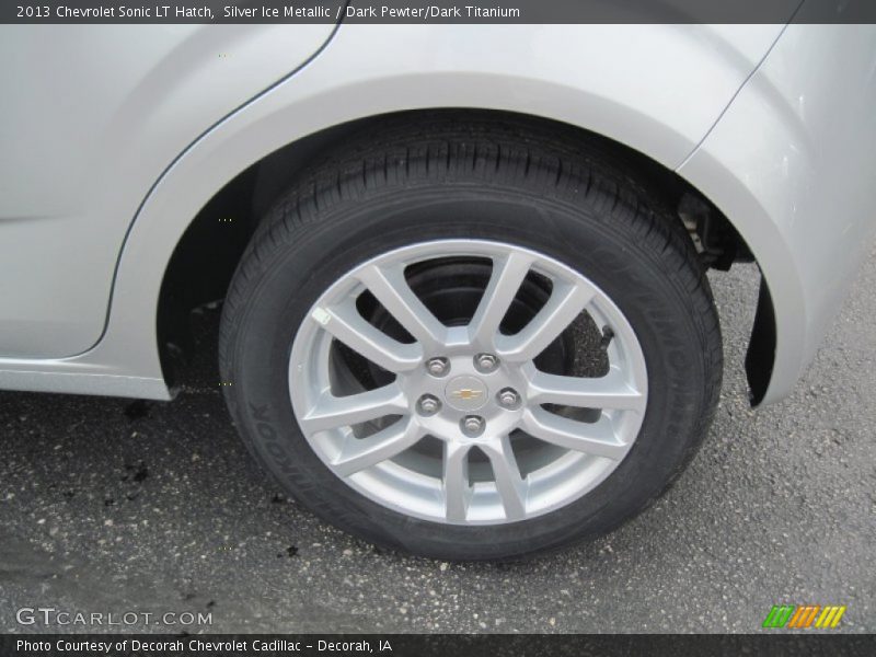 Silver Ice Metallic / Dark Pewter/Dark Titanium 2013 Chevrolet Sonic LT Hatch