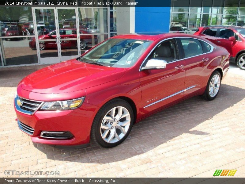 Front 3/4 View of 2014 Impala LTZ