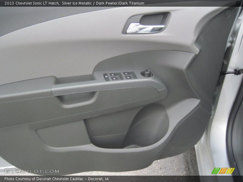 Silver Ice Metallic / Dark Pewter/Dark Titanium 2013 Chevrolet Sonic LT Hatch