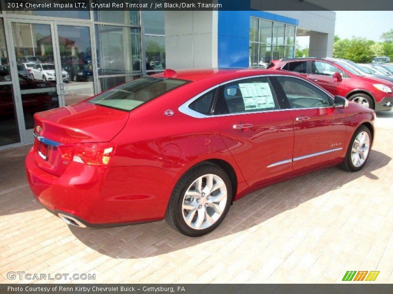 Crystal Red Tintcoat / Jet Black/Dark Titanium 2014 Chevrolet Impala LTZ