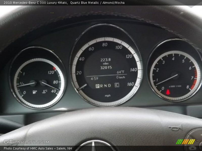  2010 C 300 Luxury 4Matic 300 Luxury 4Matic Gauges