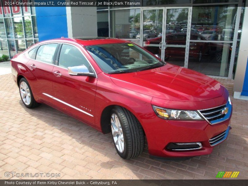 Crystal Red Tintcoat / Jet Black/Dark Titanium 2014 Chevrolet Impala LTZ