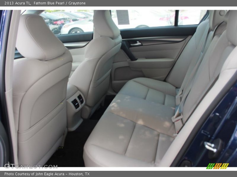 Fathom Blue Pearl / Graystone 2013 Acura TL