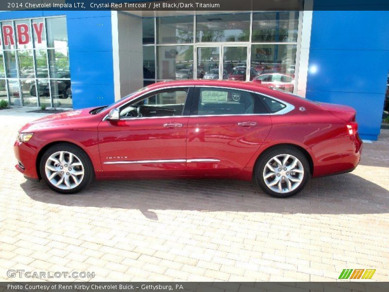 Crystal Red Tintcoat / Jet Black/Dark Titanium 2014 Chevrolet Impala LTZ